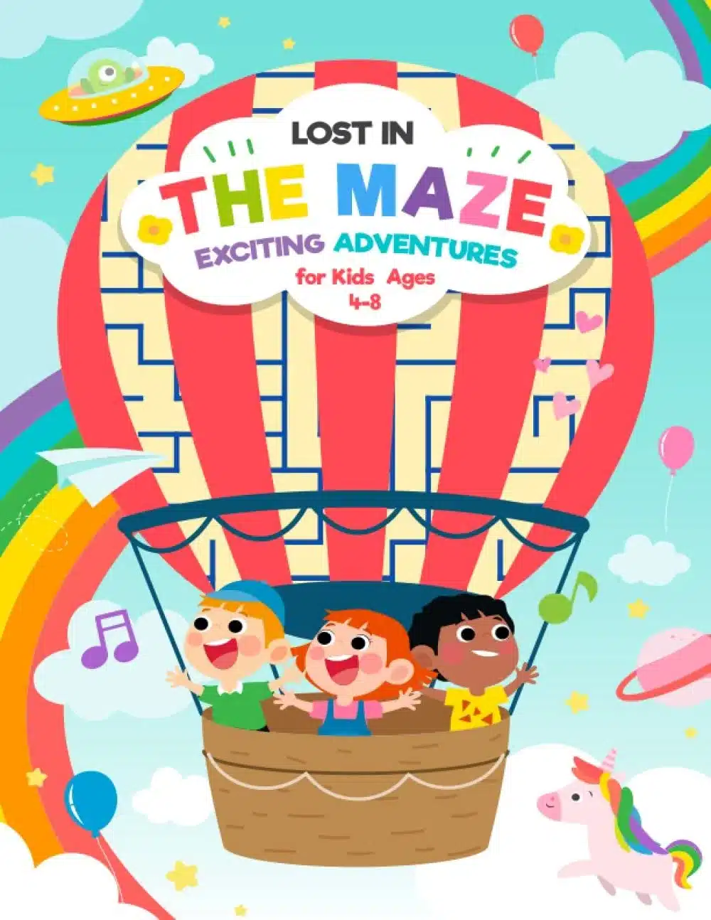 Lost in The Maze: Exciting Adventures for Kids Ages 4-8